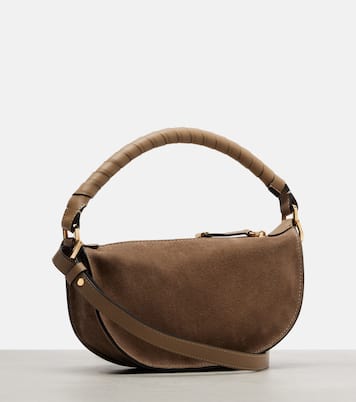 Schultertasche Marcie Mini aus Veloursleder | Chloé