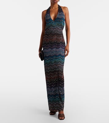 Sequined lamé gown | Missoni