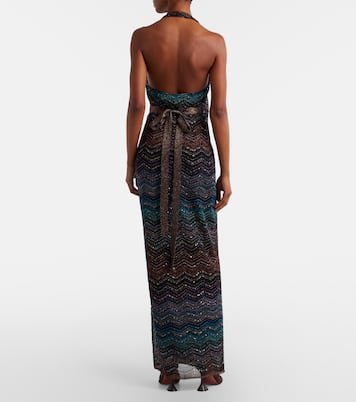 Sequined lamé gown | Missoni