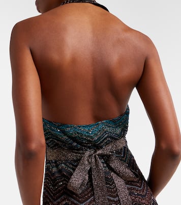 Sequined lamé gown | Missoni