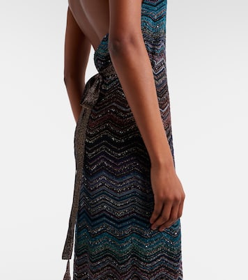 Sequined lamé gown | Missoni