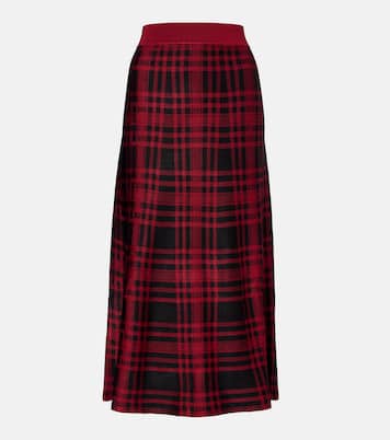 Plaid midi skirt | Polo Ralph Lauren