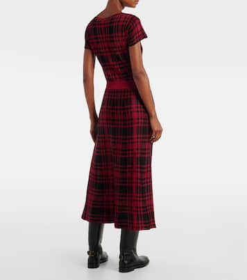 Plaid midi skirt | Polo Ralph Lauren