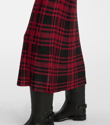 Plaid midi skirt | Polo Ralph Lauren