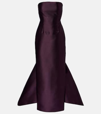 Imani satin gown | Solace London