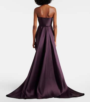 Imani satin gown | Solace London