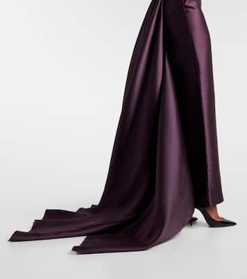 Imani satin gown | Solace London