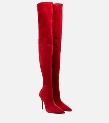 Botas mosqueteras Miss Z 100 de ante | Christian Louboutin