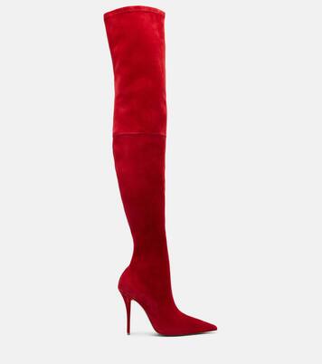 Botas mosqueteras Miss Z 100 de ante | Christian Louboutin