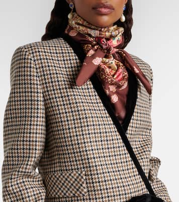 Bedrucktes Tuch aus Seiden-Twill | Valentino