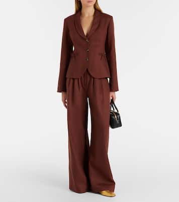 Sabine linen blazer | Posse