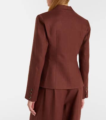 Sabine linen blazer | Posse