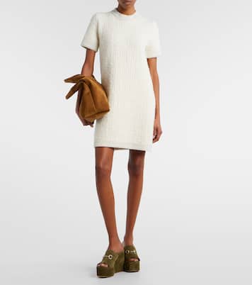 Mules compensées Horsebit GG en daim | Gucci