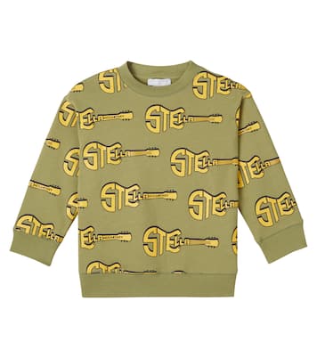 Sweat-shirt en coton à logo | Stella McCartney Kids