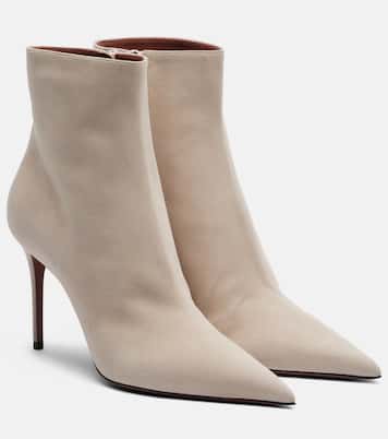 Vera 85 suede ankle boots | Paris Texas