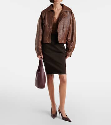 Le 5 à 7 Small leather tote bag | Saint Laurent