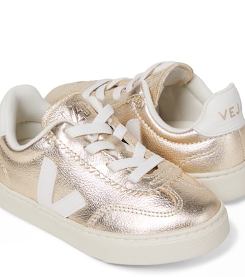 Sneakers Volley aus Metallic-Leder | Veja Kids