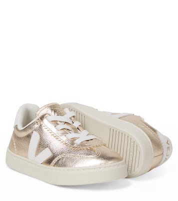 Sneakers Volley aus Metallic-Leder | Veja Kids