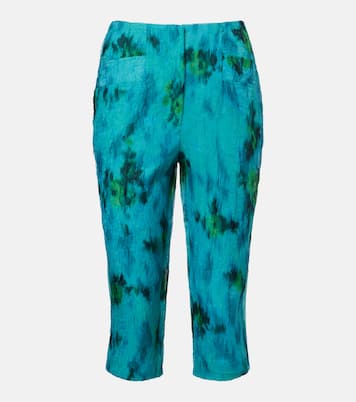 Bedruckte Caprihose | Ganni