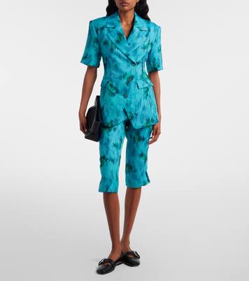 Bedruckte Caprihose | Ganni