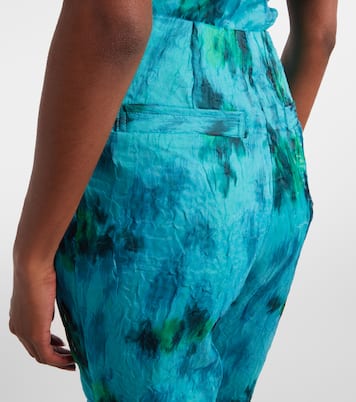 Bedruckte Caprihose | Ganni