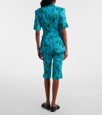 Bedruckte Caprihose | Ganni