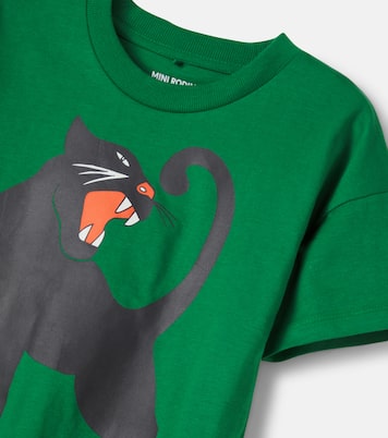T-shirt Panther en coton | Mini Rodini