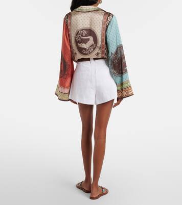 Shorts The Structure aus Denim | Frame