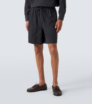 Henri silk shorts | Saman Amel