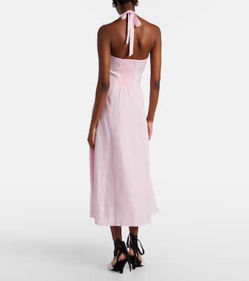 Robe midi Marais en lin | Faithfull