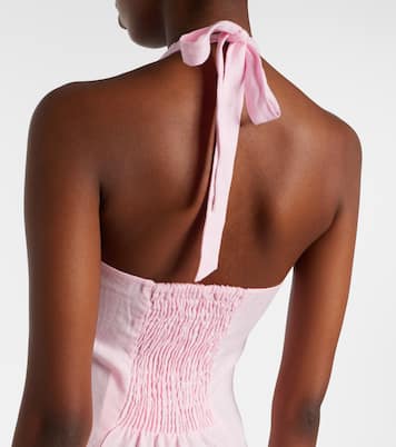 Robe midi Marais en lin | Faithfull