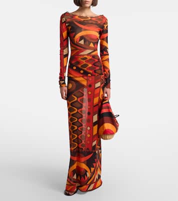 Cropped-Top Vivara aus Tüll | Pucci