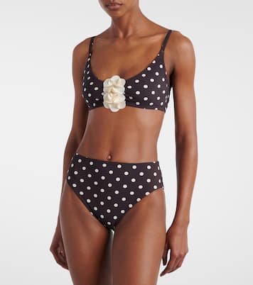 Polka-dot bikini bottoms | Karla Colletto