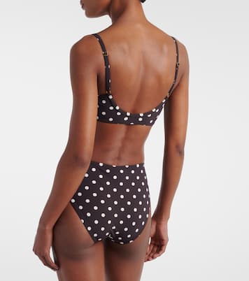 Polka-dot bikini bottoms | Karla Colletto