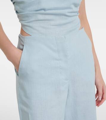 Pantalones palazzo Lulea de lino | Faithfull