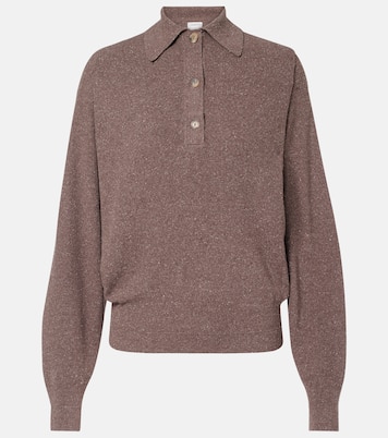Helga silk polo sweater | Calvin Klein Collection