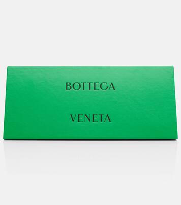 Triangle Stud aviator glasses | Bottega Veneta