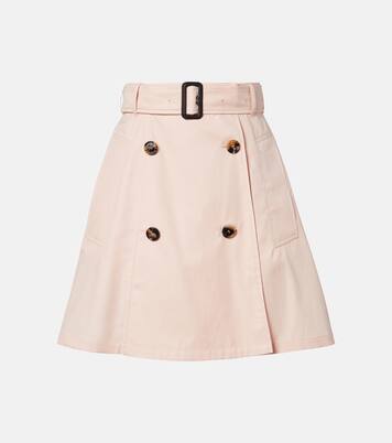 Josselyn belted cotton miniskirt | Burberry