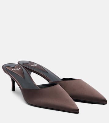 Le Coeur satin mules | Alaïa