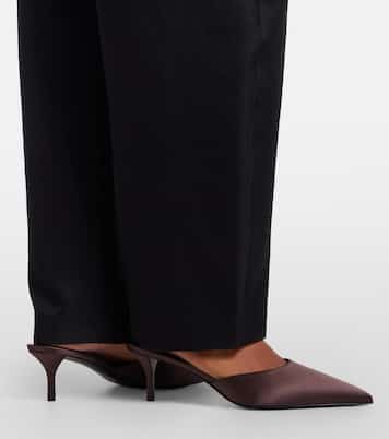 Le Coeur satin mules | Alaïa
