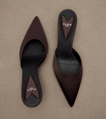 Le Coeur satin mules | Alaïa