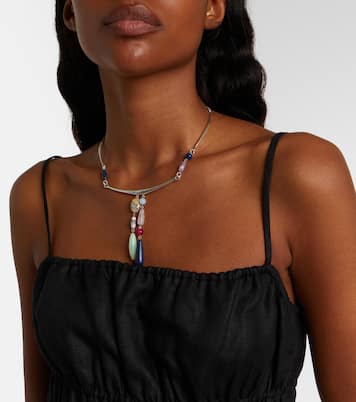 Ayla linen crop top | Staud