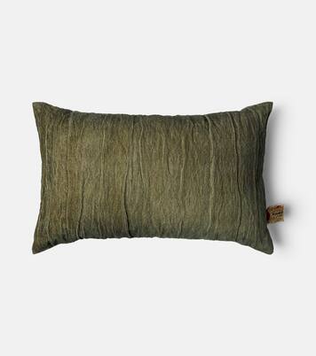 Paesaggio cotton-blend cushion | The House of Lyria