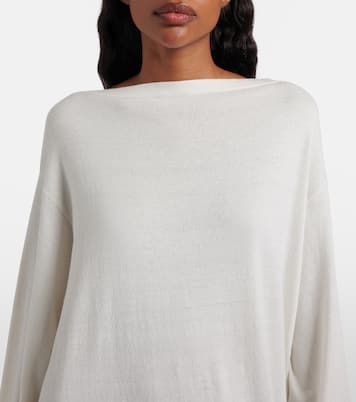 Odet cotton and silk jersey maxi dress | The Row