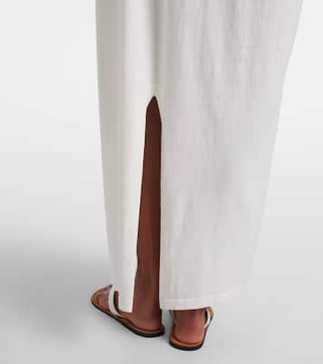 Odet cotton and silk jersey maxi dress | The Row