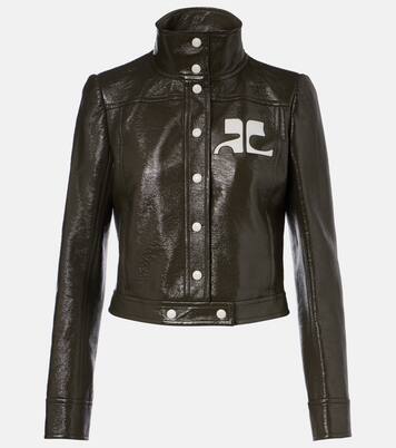 Beschichtete Jacke aus einem Baumwollgemisch | Courrèges