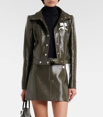 Beschichtete Jacke aus einem Baumwollgemisch | Courrèges