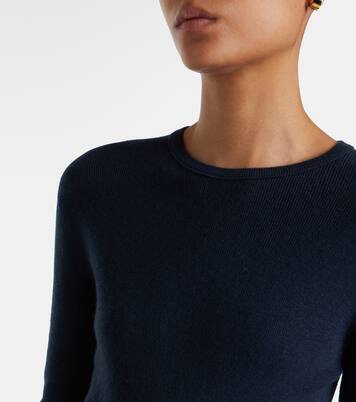 Vivian cotton and cashmere sweater | Lisa Yang