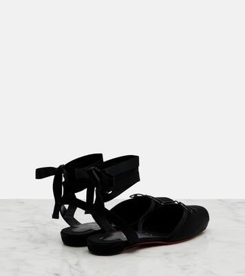 Cassia satin flats | Christian Louboutin
