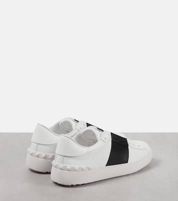 Valentino Garavani Open leather sneakers | Valentino Garavani